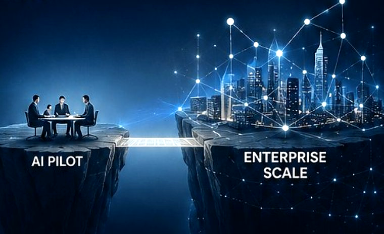 Why AI Pilots Fail: The Missing Link Between Experimentation and Enterprise Scale
